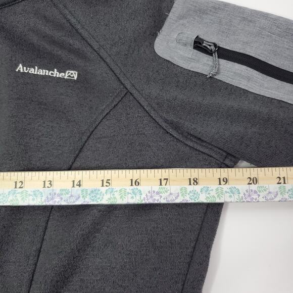 Avalanche Outdoor Women's Full Zip Jacket Dark Grey Size small - Picture 6 of 7